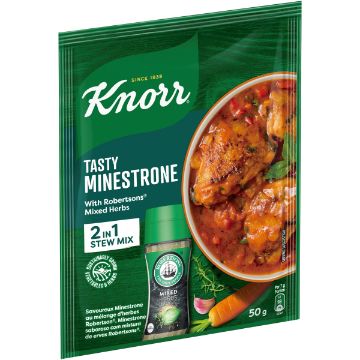 KNORR TASTY STEW MIX MINESTRONE 50G