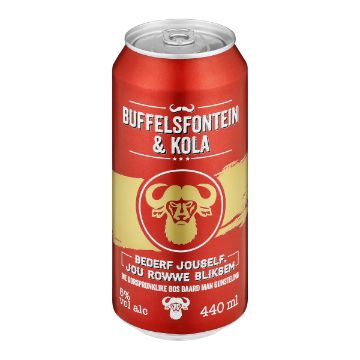 BUFFELSFONTEIN BRANDY & COLA 440ML