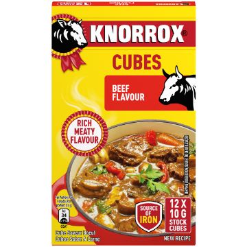 KNORROX STOCK CUBES BEEF