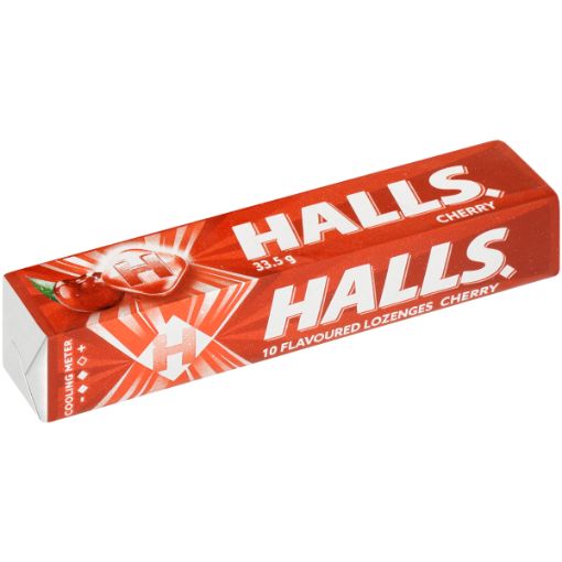 HALL`S SWEETS COUGH DROPS CHERRY 33.5G