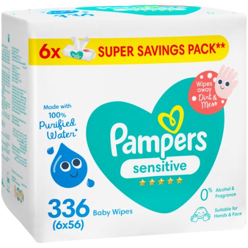 PAMPERS BABY WIPES REF SENS