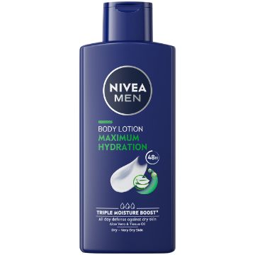 NIVEA MEN MAX HYDRATION BDY 400ML