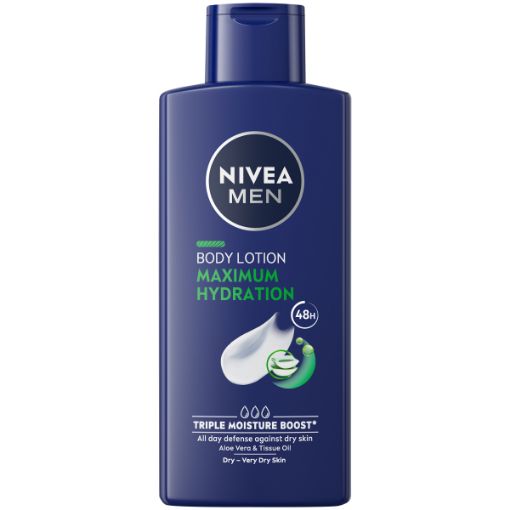 NIVEA MEN MAX HYDRATION BDY 400ML