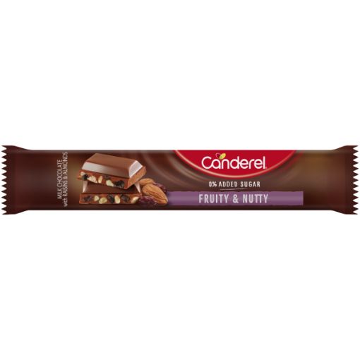CANDEREL FRUIT & NUT BAR 27G