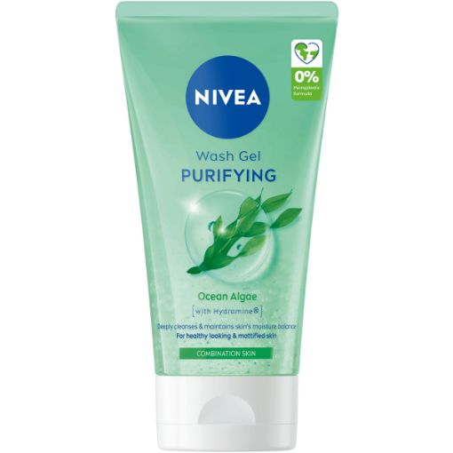 NIVEA VISAGE F/GEL WASH SHINE CONT 150ML