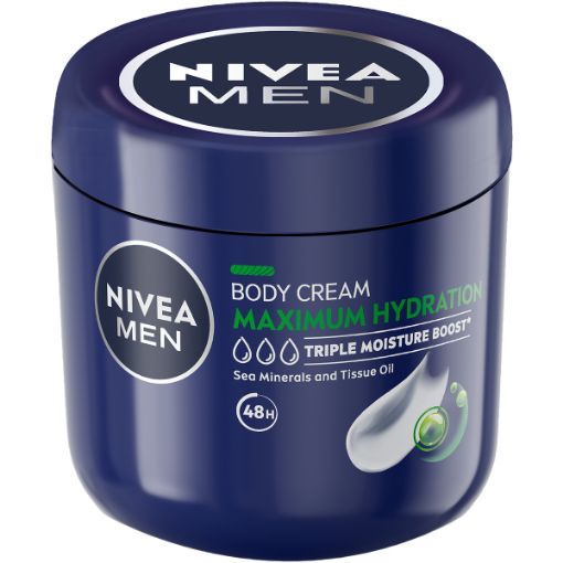 NIVEA MEN MAX HYDRATN BODY CRM 400ML