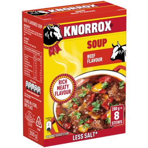 KNORROX SOUP BEEF 200G