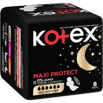 KOTEX PADS ALL NIGHTER SANITARY TOWELS