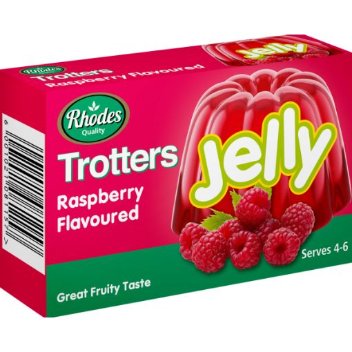 TROTTERS JELLY RASPBERRY 40G