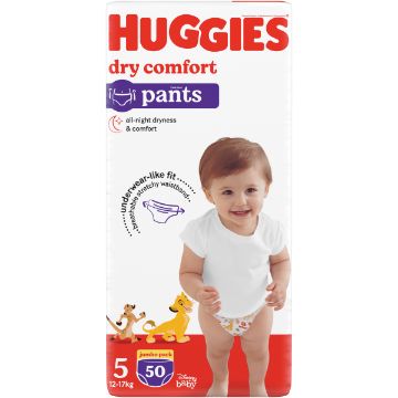 HUGGIES DISPOSABLE PANTS UNI SZ5 JU