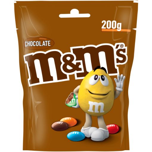 M&M`S CANDY COATED CHOCOLATE 200G