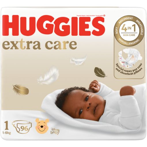 HUGGIES NEWBABY DIAPERS SIZE 1