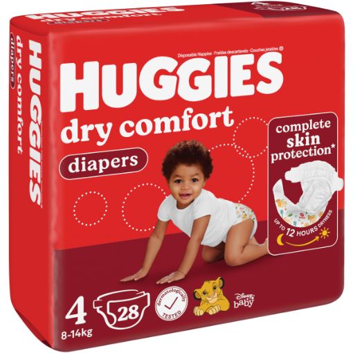 HUGGIES DIAPERS DRY COMFORT CARRY PACK S4