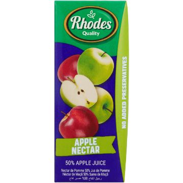 RHODES L/L FRUIT NECTAR APPLE 200ML
