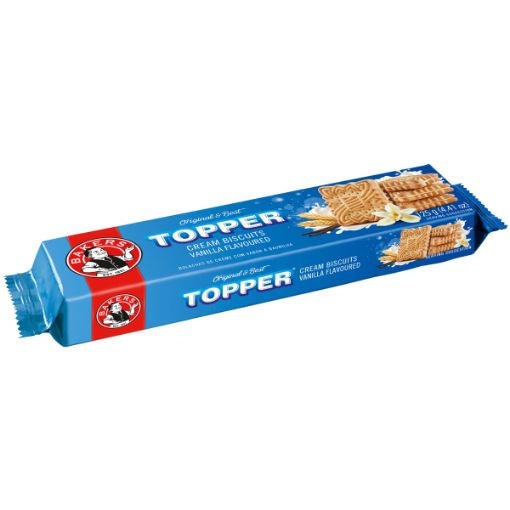 BAKERS TOPPER VANILLA 125G