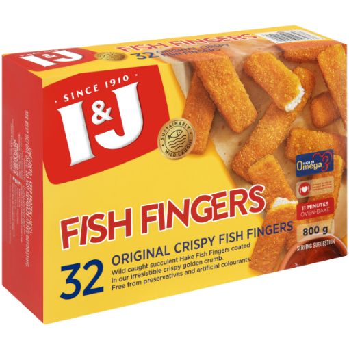 I&J ORIGINAL FISH FINGERS 800G