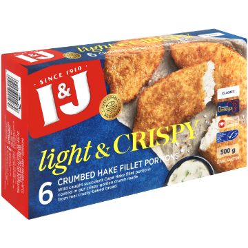 I&J LIGHT&CRISPY HAKE CLASS 500G
