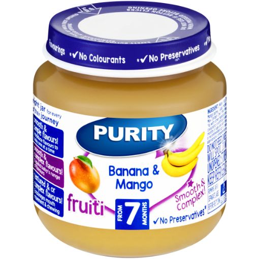 PURITY 2ND FOOD BAN&MANGO DEL 125ML