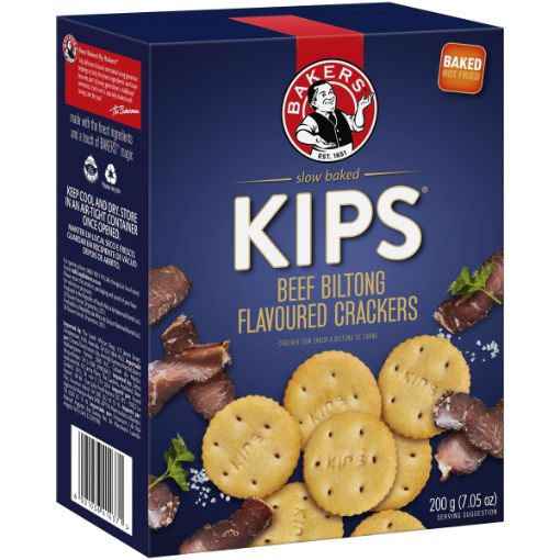 BAKERS KIPS BILTONG 200G