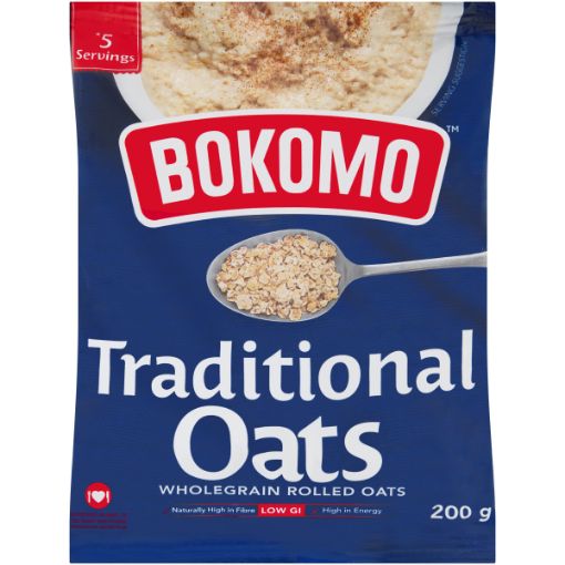 BOKOMO OATS TRADITIONAL 200G