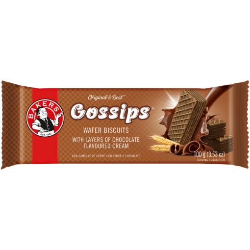 BAKERS GOSSIPS CHOCOLATE 100G