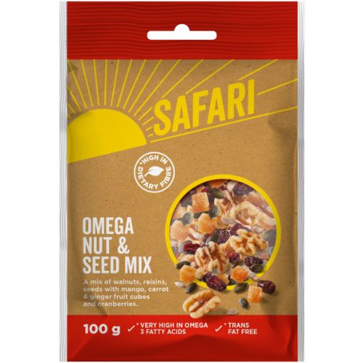 SAFARI OMEGA SNACK MIX 100G