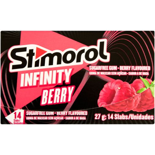 STIMOROL BUBBLE GUM S/F CHEWIN GUM BERRY PARTY