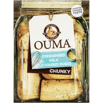 OUMA CONDENSED MILK FLAV RUSKS 500G
