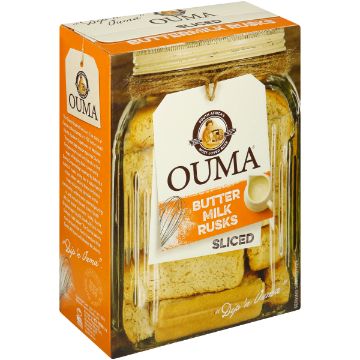 OUMA BUTTERMILK RUSKS SLICED 450G
