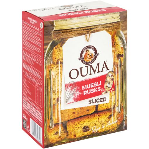 OUMA RUSKS SLICED MUESLI 450G