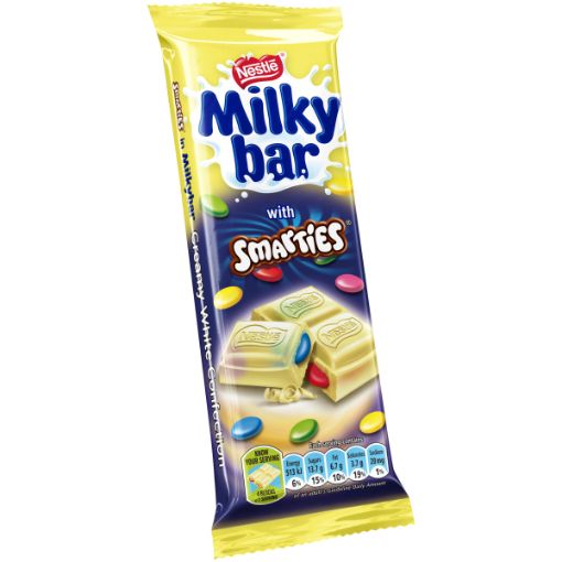 NESTLE SMARTIES MILKYBAR SLAB 80G