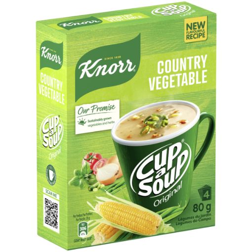 KNORR CUP SOUP CUP A SOUP COUNTRY VEGETABLE