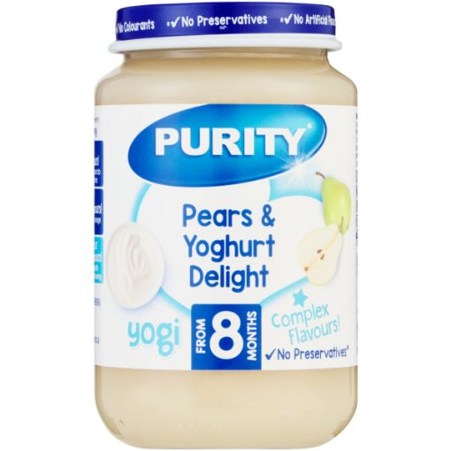 PURITY 3RD FOOD PEARS&YOGHURT 200ML