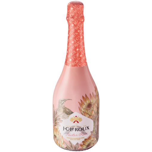 J C LE ROUX NECTAR DEMI SEC ROSE 750ML