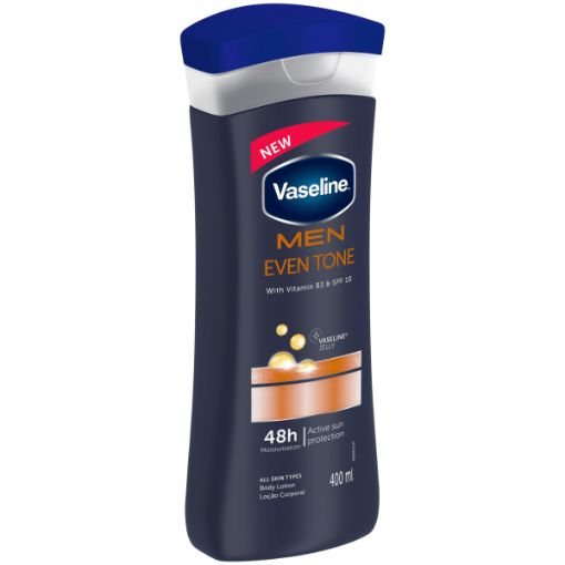 VASELINE B/LOTN FOR MEN EVEN TONE 400ML
