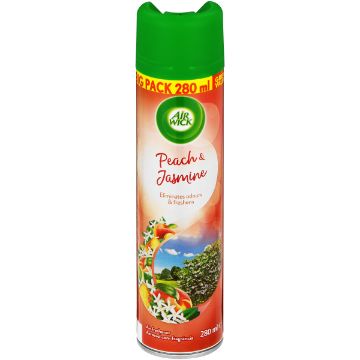 AIRWICK AIR FRESHNER PEACH&JASMINE 280ML