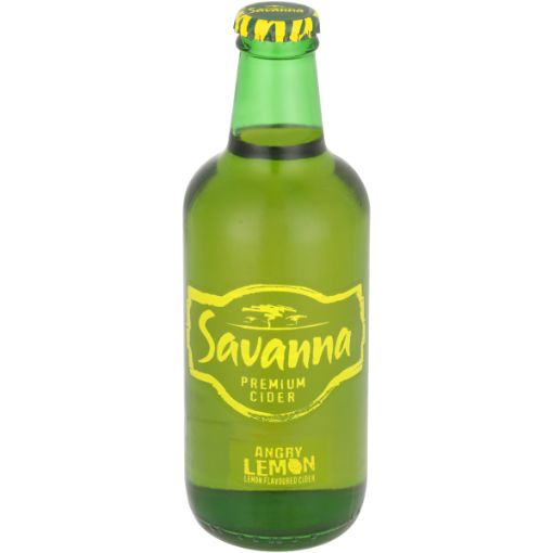 SAVANNA DRY ANGRY LEMON NRB 330ML