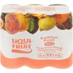 LIQUI-FRUIT L/L FRUIT JUICE B/PNCH 300ML x 6