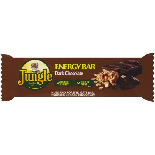 JUNGLE ENERGY BAR DARK CHOC 48G
