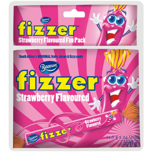 BEACON SWEETS FIZZER  STRAWBERRY