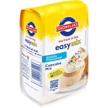SNOWFLAKE EASY MIX CUPCAKE