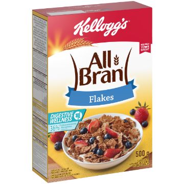 KELLOGG`S ALL BRAN FLAKES WHT BRAN 500G