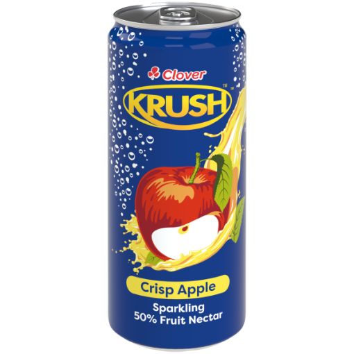 KRUSH CAN SPARKLING APPLE JUICE 300ML