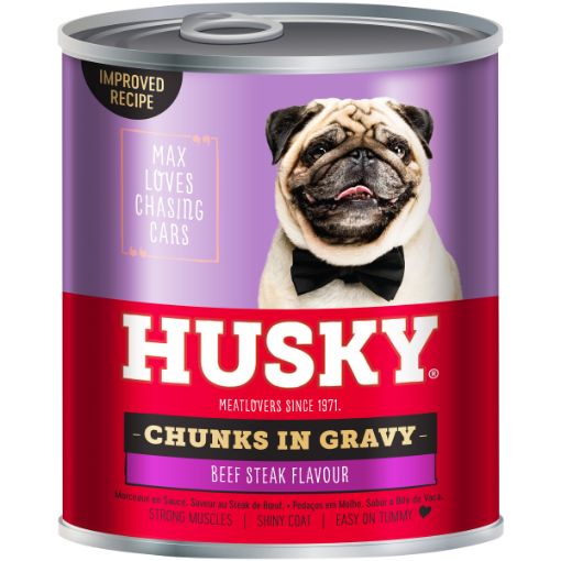 HUSKY WET CIG STEAK 775G