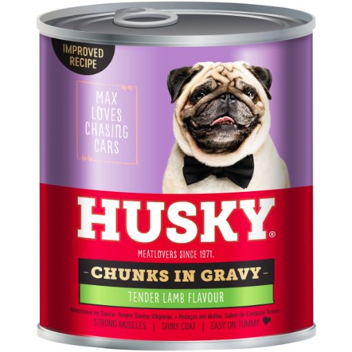HUSKY WET CIG LAMB 775G