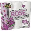 DINU TOILET PAPER PINK ROSE TOILET ROLLS 2PLY