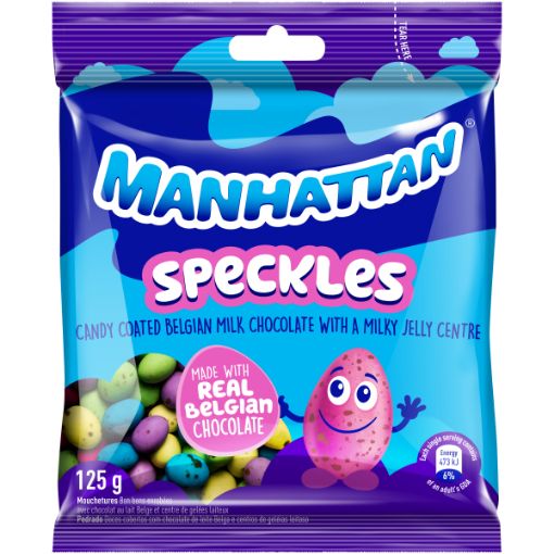 MANHATTAN SPECKLES CHOCOLATE 125G