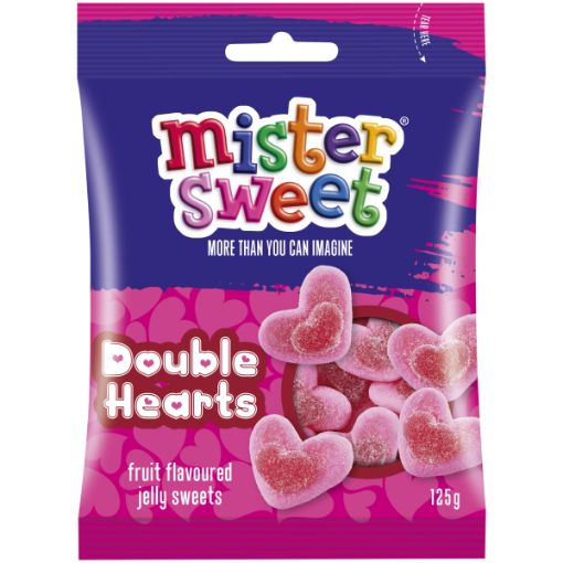 MISTER SWEET GUMS&JELLIES HEARTS 125G