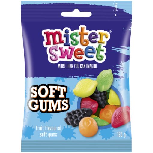 MISTER SWEET SOFT GUMS 125G