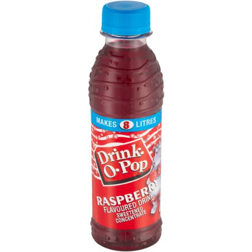 DRINK O POP CONCENTRATE RASPBERRY 200ML